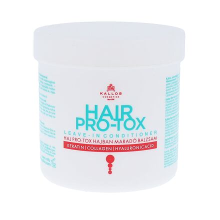 Kallos Cosmetics Hair Pro-Tox Leave-in Conditioner dámský bezoplachový kondicionér pro suché a poškozené vlasy 250 ml pro ženy