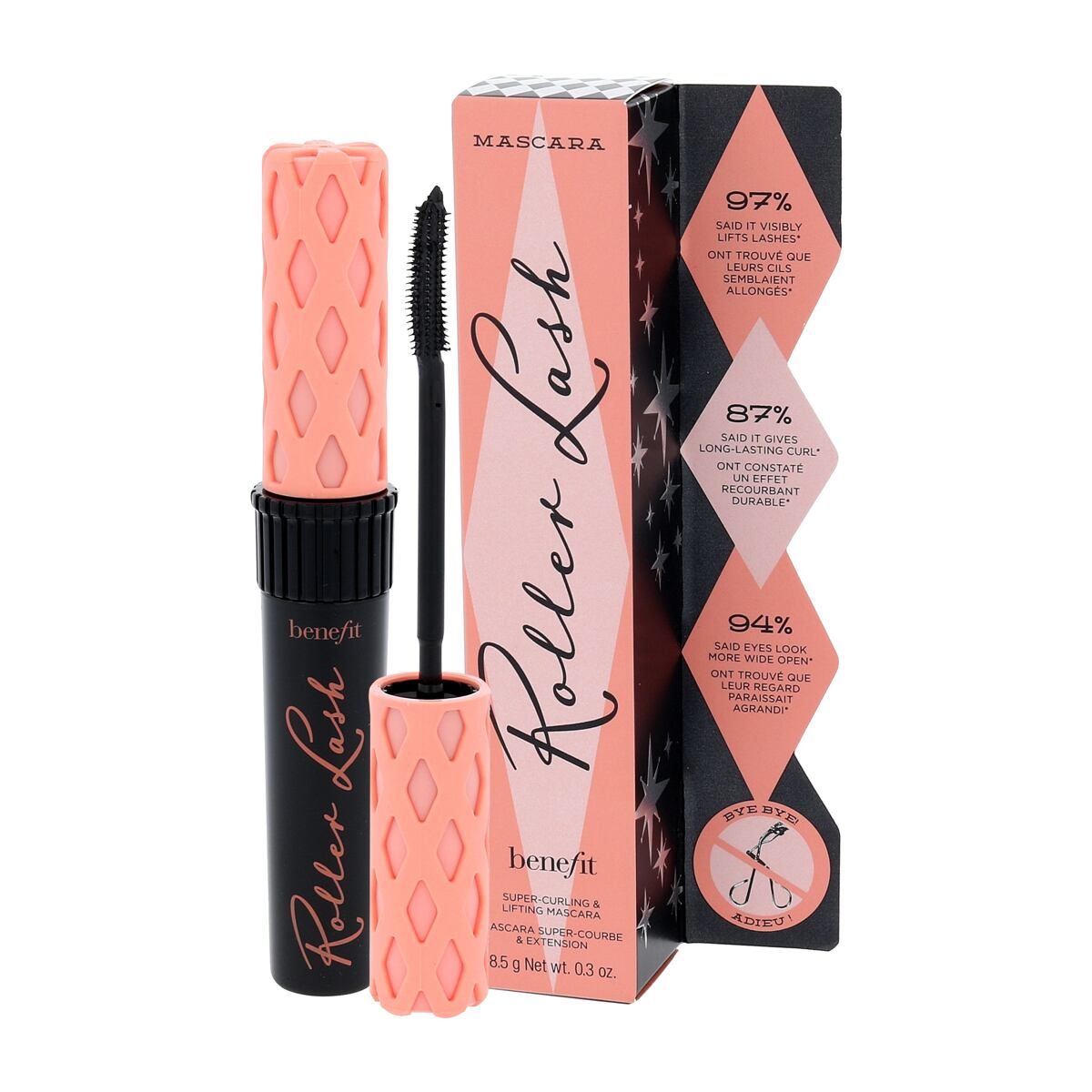 Benefit Roller Lash dámská řasenka pro natočení řas 8.5 g odstín black