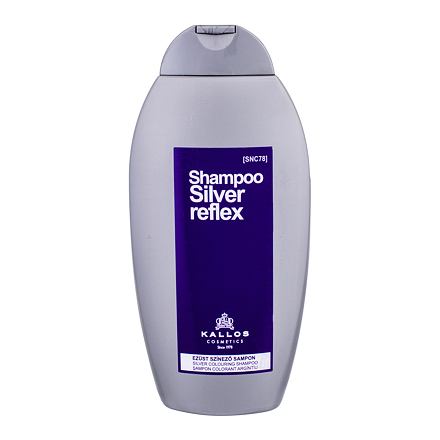 Kallos Cosmetics Silver Reflex dámský šampon pro šedivé a blond vlasy 350 ml pro ženy