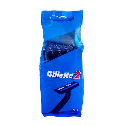 Gillette 2 pánský jednorázová holítka 5 ks pro muže