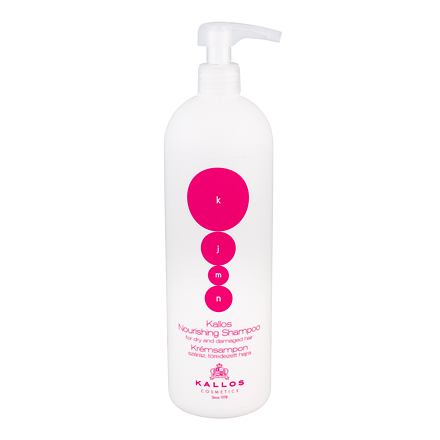 Kallos Cosmetics KJMN Nourishing dámský vyživující šampon pro poškozené a suché vlasy 1000 ml pro ženy