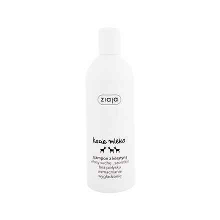 Ziaja Goat´s Milk dámský posilující šampon na vlasy s keratinem 400 ml pro ženy