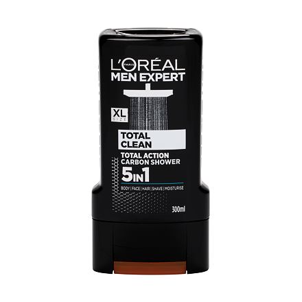 L'Oréal Paris Men Expert Total Clean 5 in 1 pánský extra čisticí sprchový gel 300 ml pro muže