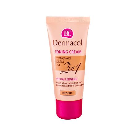 Dermacol Toning Cream 2in1 lehký tónovací krém 30 ml odstín Desert