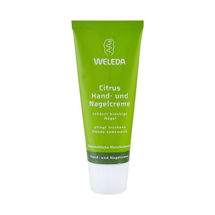 Weleda Citrus Hand and Nail dámský citrusový krém pro suché ruce a lámavé nehty 50 ml pro ženy