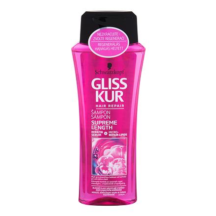 Schwarzkopf Gliss Supreme Length dámský šampon pro dosažení dlouhých vlasů 250 ml pro ženy