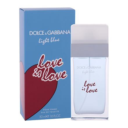 Dolce&Gabbana Light Blue Love Is Love dámská toaletní voda 50 ml pro ženy
