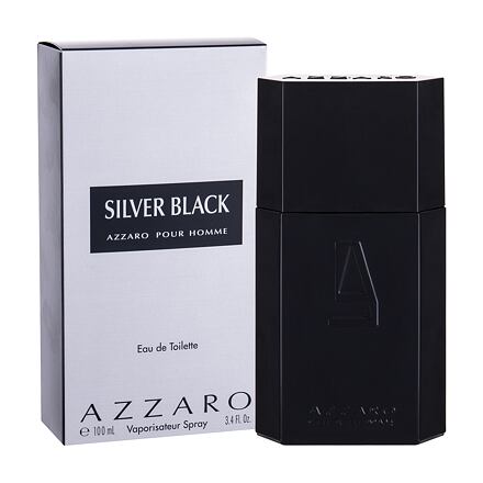 Azzaro Silver Black toaletní voda 100 ml pro muže