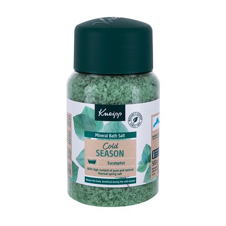 Kneipp Cold Season Mineral Bath Salt unisex koupelová sůl pro relaxaci při nachlazení 500 g unisex