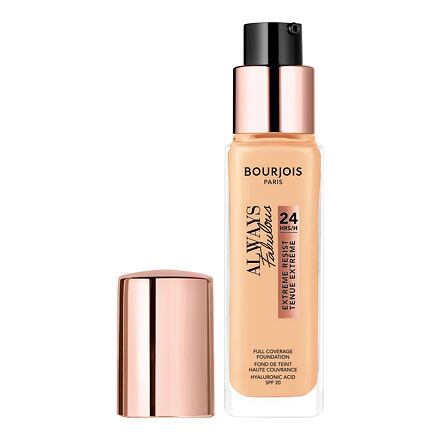 BOURJOIS Paris Always Fabulous 24H SPF20 dlouhotrvající make-up pro fantastický vzhled 30 ml odstín 110 Light Vanilla