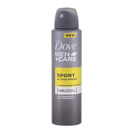 Dove Men + Care Sport Active + Fresh pánský antiperspirant deodorant ve spreji 150 ml pro muže