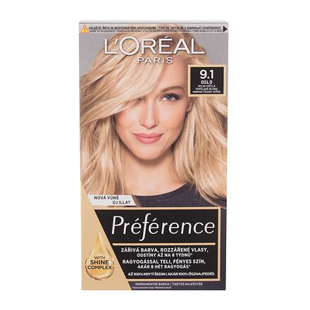 L'Oréal Paris Préférence dámská permanentní barva na vlasy 60 ml odstín blond pro ženy
