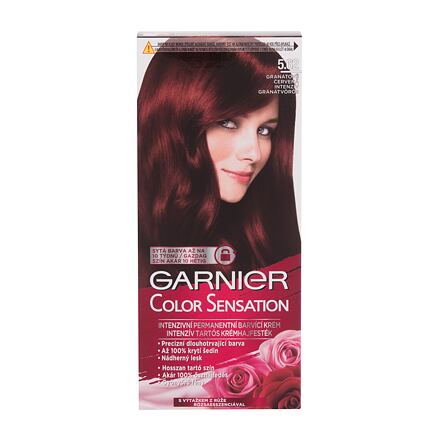 Garnier Color Sensation dámská permanentní barva na vlasy 40 ml odstín červená pro ženy