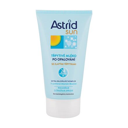 Astrid Sun After Sun Shimmering Milk unisex třpytivé mléko po opalování 150 ml