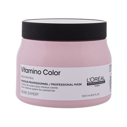 L'Oréal Professionnel Vitamino Color Resveratrol dámská maska na ochranu barvy 500 ml pro ženy