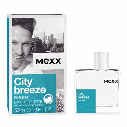 Mexx City Breeze For Him pánská toaletní voda 50 ml pro muže