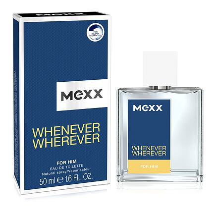 Mexx Whenever Wherever pánská toaletní voda 50 ml pro muže