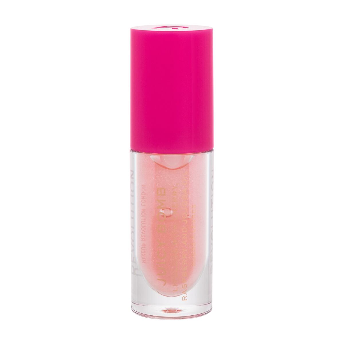 Makeup Revolution London Juicy Bomb hydratační lesk na rty 4.6 ml odstín béžová