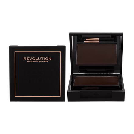 Makeup Revolution London Glossy Brow pomáda na obočí 5 g odstín hnědá