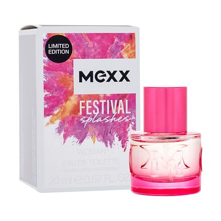 Mexx Festival Splashes dámská toaletní voda 20 ml pro ženy