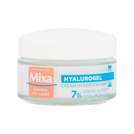 Mixa Hyalurogel dámský hydratační krém pro citlivou pleť 50 ml pro ženy