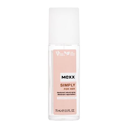 Mexx Simply dámský deodorant ve spreji 75 ml pro ženy