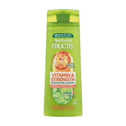 Garnier Fructis Vitamin & Strength Reinforcing Shampoo dámský posilující šampon pro slabé a vypadávající vlasy 250 ml pro ženy