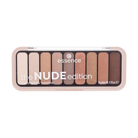 Essence The Nude Edition paletka očních stínů 10 g odstín béžová