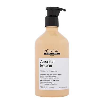 L'Oréal Professionnel Absolut Repair Professional Shampoo dámský šampon pro velmi poškozené vlasy 500 ml pro ženy