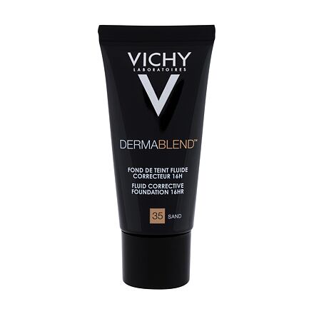 Vichy Dermablend™ Fluid Corrective Foundation SPF35 tekutý korekční make-up 30 ml odstín 35 sand poškozená krabička