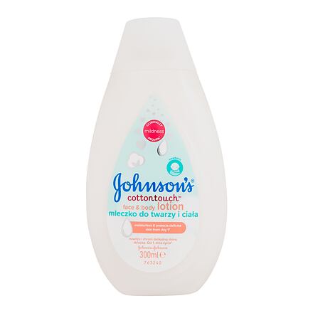 Johnson´s CottonTouch Face & Body Lotion dětské hydratační a zjemňující tělové mléko 300 ml pro děti