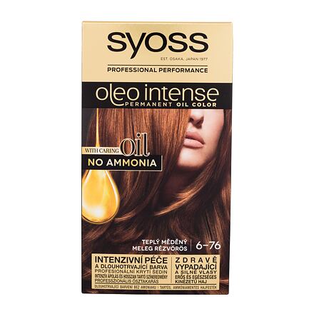 Syoss Oleo Intense Permanent Oil Color dámská permanentní olejová barva na vlasy bez amoniaku 50 ml odstín hnědá pro ženy