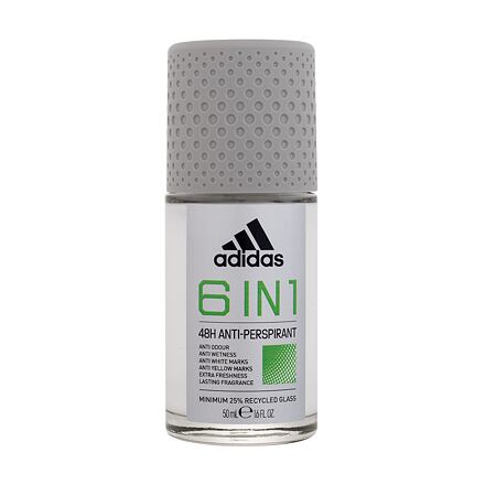 Adidas 6 In 1 48H Anti-Perspirant pánský antiperspirant deodorant roll-on 50 ml pro muže