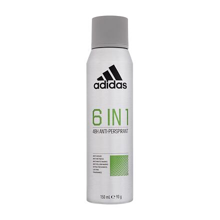 Adidas 6 In 1 48H Anti-Perspirant pánský antiperspirant deodorant ve spreji 150 ml pro muže