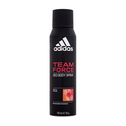 Adidas Team Force Deo Body Spray 48H pánský deodorant ve spreji bez obsahu hliníku 150 ml pro muže