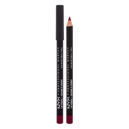 NYX Professional Makeup Slim Lip Pencil dámská krémová a dlouhotrvající tužka na rty 1 g odstín červená