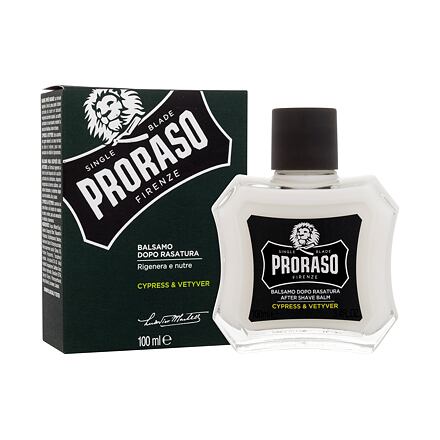 PRORASO Cypress & Vetyver After Shave Balm pánský balzám po holení s vůní cypřiše a vetiveru 100 ml