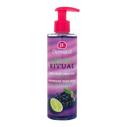 Dermacol Aroma Ritual Grape & Lime dámské tekuté mýdlo na ruce 250 ml pro ženy