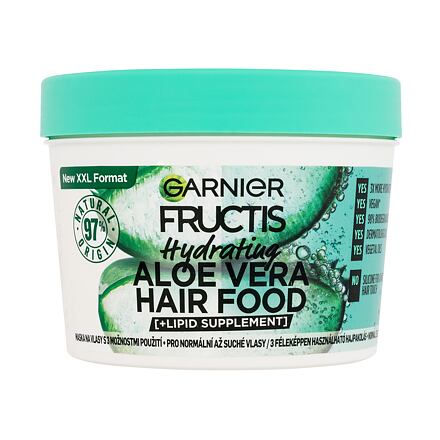 Garnier Fructis Hair Food Aloe Vera Hydrating Mask dámská vyživující maska pro normální až suché vlasy 400 ml pro ženy