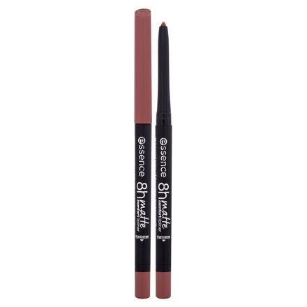 Essence 8H Matte Comfort dámská dlouhotrvající tužka na rty s matným efektem 0.3 g odstín růžová