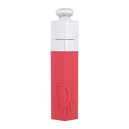 Christian Dior Dior Addict Lip Tint dámská polomatná hydratační rtěnka s přírodním složením 5 ml odstín korálová