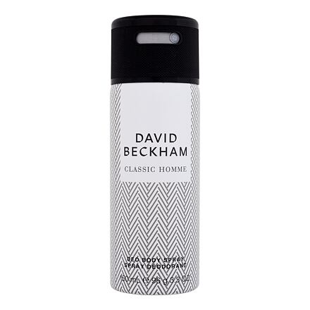 David Beckham Classic Homme pánský deodorant ve spreji 150 ml pro muže