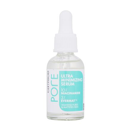 Catrice Pore Ultra Minimizing Serum 10% Niacinamide dámské vyživující sérum s efektem stahujícím póry 30 ml pro ženy