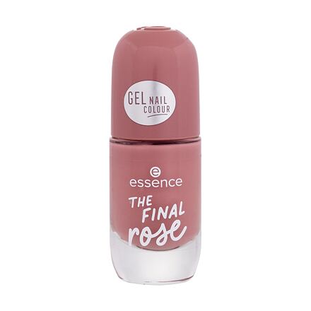 Essence Gel Nail Colour rychleschnoucí lak na nehty s lesklým efektem 8 ml odstín růžová