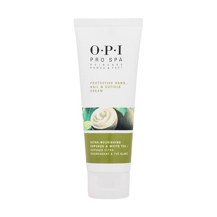 OPI Pro Spa Protective Hand, Nail & Cuticle Cream dámský ochranný krém na ruce, nehty a nehtovou kůžičku 50 ml pro ženy