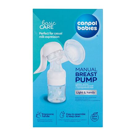 Canpol babies Basic Care Manual Breast Pump manuální odsávačka mléka