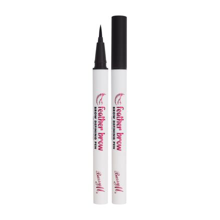 Barry M Feather Brow Brow Defining Pen dámská dlouhotrvající pero na obočí 0.6 g odstín černá