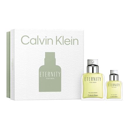 Calvin Klein Eternity pánská dárková sada toaletní voda 100 ml + toaletní voda 30 ml pro muže