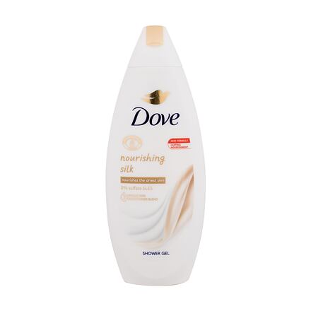 Dove Nourishing Silk dámský hedvábný sprchový gel 250 ml pro ženy