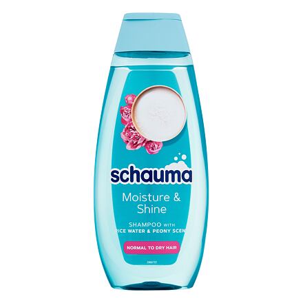 Schwarzkopf Schauma Moisture & Shine Shampoo dámský hydratační šampon pro normální až suché vlasy 400 ml pro ženy